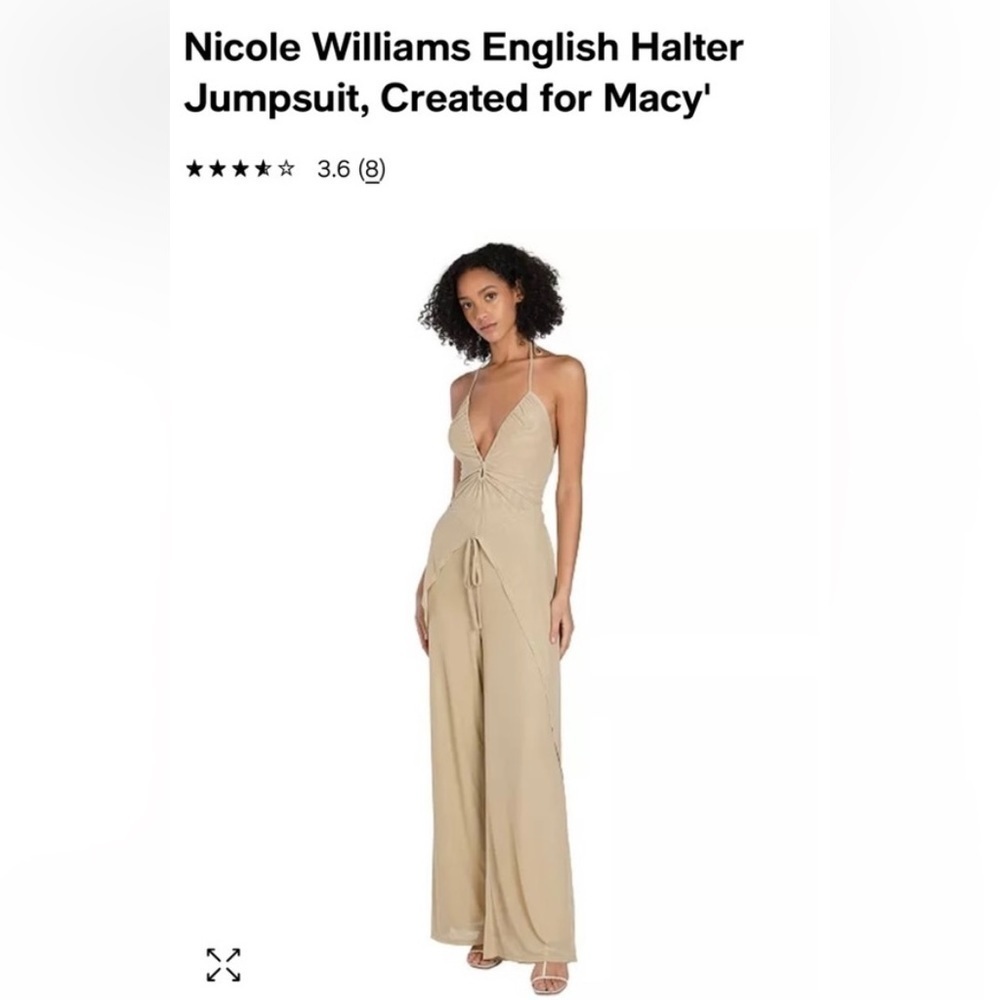 C1. Nicole Williams English and Bar 3 jump suit